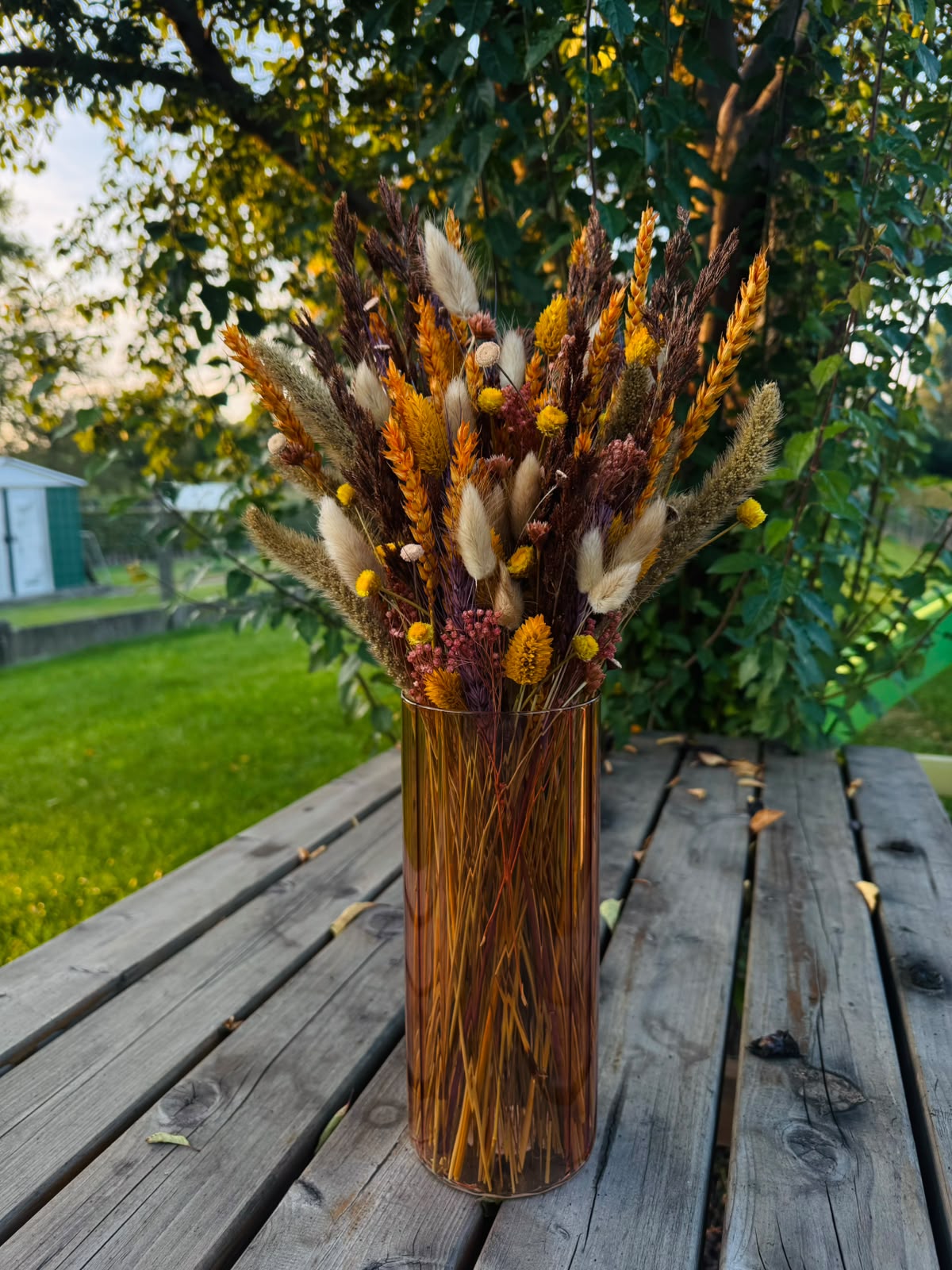 Groot Boeket in vaas herfstvaas herfstboeket