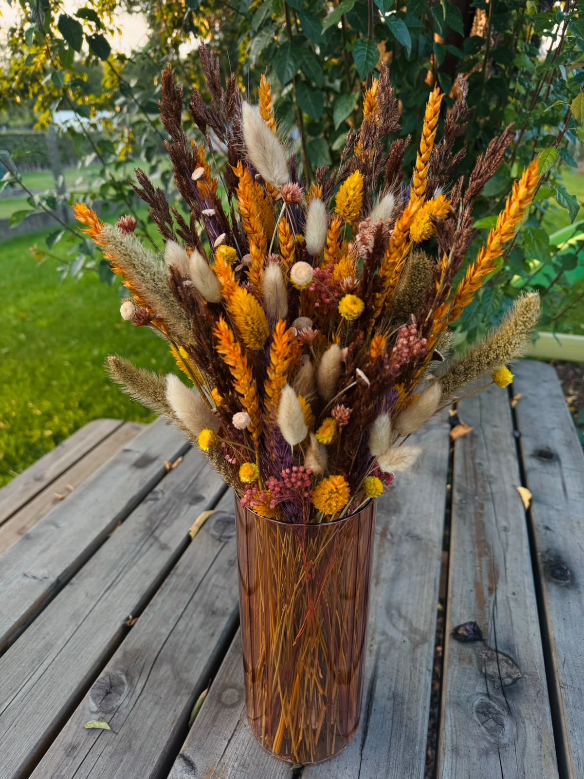 Groot Boeket in vaas herfstvaas herfstboeket